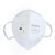 3M 9501V+网络版KN95口罩带呼吸阀耳带式防工业粉尘颗粒物针织带防护口罩