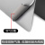 2023苹果MacBook M3 Pro贴膜16.2英寸贴纸A2992笔记本电脑保护膜全套外壳膜配件 透明磨砂 ACD面-LOGO面+托盘膜+底部膜