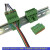 轨道式免焊对接XK2EDG-UVK-5.08MM对插拔式接线端子插头插座2P2 2P UVK单插座