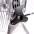 菲尼泰科 台式趴地扇 大风量工厂坐地扇 大功率强力通风工业商用风扇 FE-40亮银(16寸)