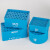 低温冰盒恒温盒冷冻盒试管酶盒PCR 0.5 1.5 ml 离心管盒多用冰盒 比克曼0.2ml冰盒 96孔