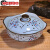 陶瓷日式盖碗 景德镇釉下彩碗 蒸蛋碗 带盖陶瓷碗 面碗汤碗 蓝梅