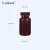定制适用于广口加厚塑料瓶HDPE塑料大口圆瓶聚PP白棕色样品留样瓶 HDPE(本白)1000ml3个洁净包装
