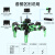 ROS机器人六足仿生蜘蛛JetHexa激光雷达建图导航JETSON NANO 进阶版+铝箱