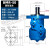 摆线液压马达BMR/BM-50 400 50 160正反转高速低速大扭矩油马达 2孔安装BMR-50
