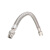 定制不锈钢挠性管不锈钢穿线管钢丝编织管搭配各种变径头不锈钢挠 DN15*3004分 G1/2 300MM