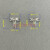 SEM凹槽钉形扫描电镜样品台专用FEI/ZEISS蔡司Tescan直径12.7 18孔样品盒16709