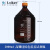 玻璃棕色透明蓝盖试剂瓶100 250 500 1000 2000ml GL45高 高硼硅棕色 5000ml