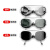 LISM电焊眼镜紫外线男款蓝光平光烧电焊专用 焊工抗防护面罩墨镜 透明普通款1副 可安装面罩