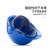 诺瑞斯安安全帽 新国标ABS 三筋透气蓝色 可定制 工地建筑工程施工