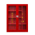 京水博龙 微型消防站消防器材消防柜灭火防护服消防应急器材展示柜1.2米*0.9米 2人高配