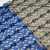 靓派（LIANGPAI）拼接地垫30*30cm蓝色 加厚PVC防滑垫 酒店卫生间淋浴房镂空隔水门垫