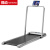 得动跑步机小型可折叠电动走步机室内健身房专用D183-535 灰色 电子屏