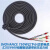 汇川高柔拖链伺服S6电机编码器动力电缆线刹车电源线 S6-L-P100 黑色S6-L-B12-5.0