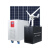 太阳能发电机5000W220v风光锂电市电互补全套光伏大 10000W锂电发电+800W风机送线+