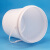 海斯迪克 HKY-232 圆形塑料水桶 涂料桶油漆桶清洁拖把桶 10L白色
