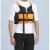 京斯坦 成人救生衣大浮力加厚出海冲浪帆船皮划艇浆板浮力衣 V5038黑拼橙 L码1件