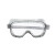 代尔塔(DELTAPLUS） 防护眼镜防冲击防喷溅防尘直接通风访客眼镜护目镜透明 101125 1副装