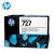 惠普（HP）727号墨盒 原装墨盒 适用于T920/T930/T1500/T2500/B3P20绘图仪 727打印头(B3P06A)