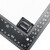 UTX 双向日子扣 日字扣 交叉调整 防滑 DIY配件扣具 黑色两边内宽20中间25mm