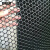 安赛瑞 阳台防护网 封窗防漏养殖网 防盗窗垫板 黑色0.8孔 宽0.5米 长3米 5E00586