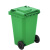 PLJ  户外垃圾桶升环卫大号垃圾桶带轮塑料分类环卫垃圾桶；绿色 240升垃圾桶