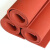 汇鑫茂 硅胶发泡板垫 耐高温 海绵板 发泡硅胶板垫 密封板 红色烫金板 500mm*500mm*10mm 