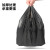 共泰 背心手提式塑料袋 黑色加厚大号商用方便袋手提袋 30*50cm 1000只