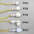 控制器PP塑料定制水位液位计传感器开关小型鸭嘴式12/24/220V 双球P10002(低压0110V)