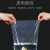 海斯迪克 加厚透明PE高压平口袋 内膜塑料袋 10丝 100*150cm(100个) H-55