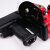 海斯迪克  枪式手提电动封包机 编织蛇皮袋缝包机  [插电款]红色GK9-168