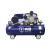 鸣固 空压机皮带机 220V工业型皮带式高压喷漆泵蓝配银 W-0.36/8(单相）3KW（整机四件套+F30钉枪+机油）