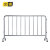 金蝎 不锈钢铁马护栏临时围挡可移动道路安全隔离栏商场学校分流防护围栏 不锈钢1.2米高2米宽一套（定制）