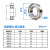 薄壁小轴承6900 6901 6902 6903 6904Z 6905ZZ深沟球滚珠电机定制 63900ZZ 轴承钢 10*22*8mm