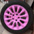 X6汽车轮毂喷膜全车轮胎车身轮毂改色轮毂自喷漆用品手撕可撕喷漆膜 哑光粉喷膜400毫升
