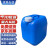 京采无忧 塑料化工桶 加厚塑料油桶方桶储水桶堆码桶 15L升方桶直把蓝色