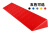 卡英 爬坡垫室内扫地机器人上坡道三角垫 塑料小台阶垫板门槛斜坡垫 长100宽12高5CM 红色
