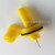 DGSAKS瓦格纳X1圆电极放电针 WAGNER 黄色圆形喷嘴 静电喷枪粉末配件 黄色 扇形