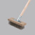 庄太太 地板刷硬毛长柄卫生间洗地毯刷清洁地面刷 20cm钢丝整套ZTT0165
