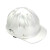 利力维特铝合金工地安全帽 万科施工头盔 铝盔安全头盔劳保安全帽防砸 白色