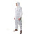 3M 4515 白色带帽连体防护服 防尘化学农药喷漆实验室防护服-M码  1件