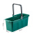 庄太太 长方形拖把桶加厚塑料拖地洗车水桶【绿色】ZTT0630