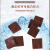 俏滋郎51%纯脂巧克力礼盒装可可脂休闲烘焙礼品牛奶 牛奶24枚+黑巧24枚袋装