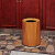 定制垃圾桶风客厅卧室卫生间双层木纹北欧现代新中式 深色木纹(大号)