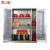 震迪201不锈钢消防柜救援器材箱安全展示柜SD1980可定制1.6米含器材