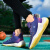 NIYUANSU低帮篮球鞋男中学生网面透气减震联名潮款战靴大码常规运动旅游鞋 紫色 43