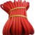 安装空调绳安全绳户外高空作业防护绳救生绳应急绳绳登山绳保险绳 全红编16mm30米带双钩