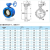 千峰 D341X-10/16Q  手动涡轮软密封法兰蝶阀 手动涡轮法兰蝶阀DN100/个