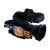 松下（Panasonic） AG-CX98MC 高清4K手持式摄像机 广播级便携式会议课程网络直播 套装三 黑色