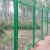 围栏栅栏护栏养殖围栏双边丝护栏安全防护网铁丝网高速公路护栏网 框架1.8米X3米X丝粗3.5mm+立柱